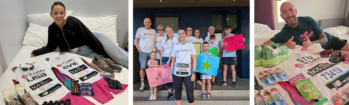 St Luke's London Marathon runners