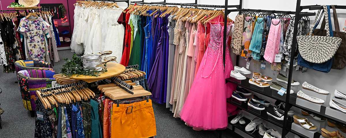 Prom dresses at St Luke's Drake City Centre Shop