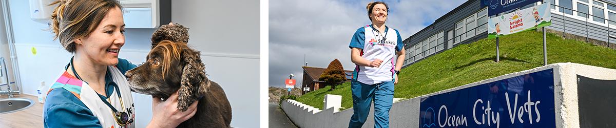 Vet Sinéad Short running