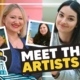 Meet the Guiding Lights artists