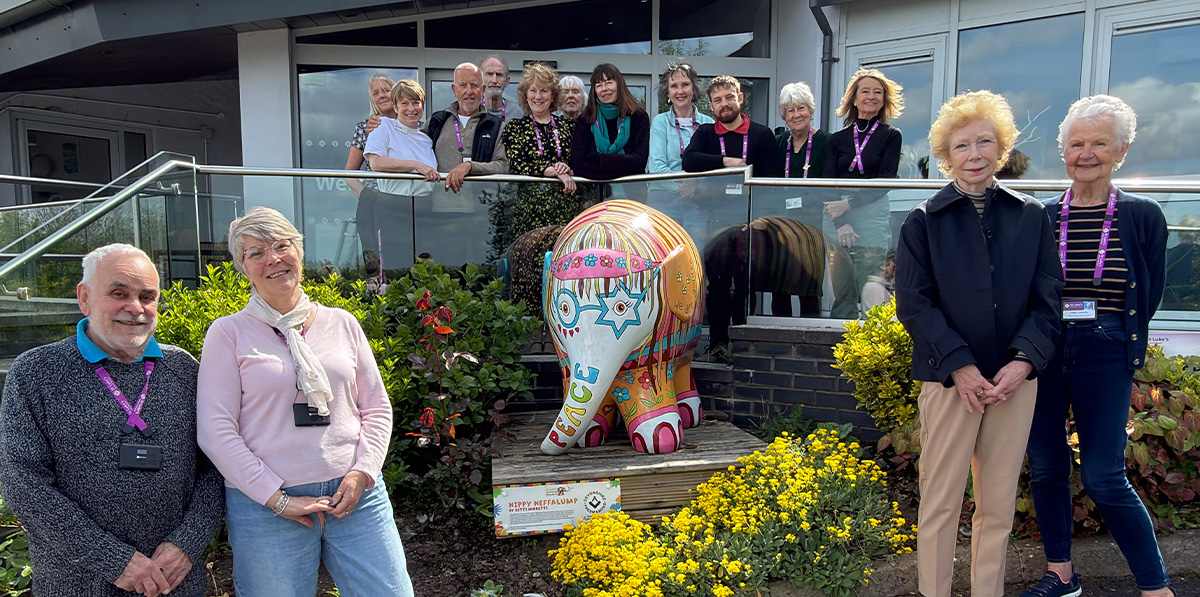 St Luke's Patient and Family Support Service volunteers