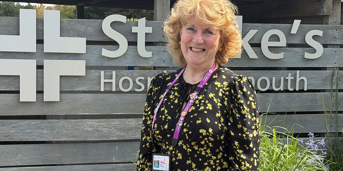 St Luke's Patient and Family Support Service Volunteer Mary